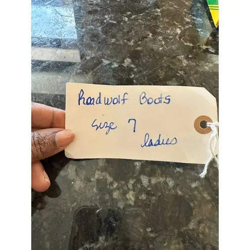 Roadwolf Sz 7M Tan Western Roper Cowboy Boots Leather Western Embroidered