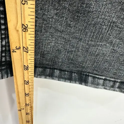 Marc New York Jeans Skirt 4 Black Denim Pencil Midi 90s Grunge Minimalist Chic