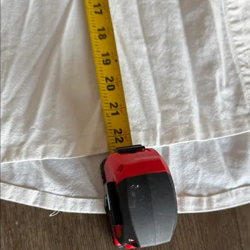 Vintage Women's Cream Embroidered Midi Skirt Size undefined