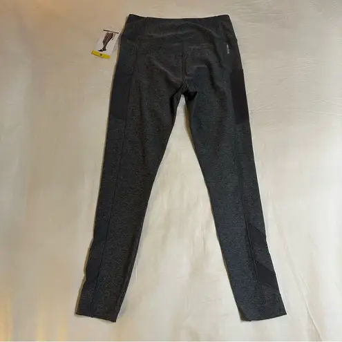 Mondetta Gray High Waisted Athletic Activewear Leggings Small New