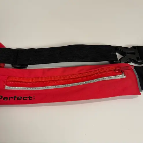 Perfect Red Running Belt Waist Fanny Pack Phone Holder Adjustable Fitness NEW