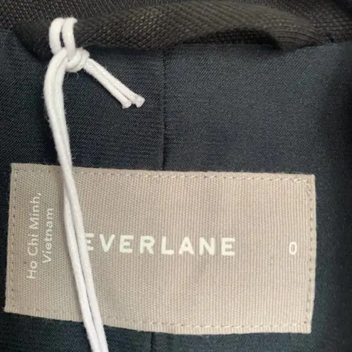 Everlane NWT  Easy One Button Blazer in Black Lyocell