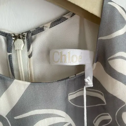 Chloé New! Chloe Silk Tunic Mini Dress