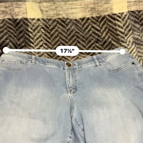 CJ Banks Denim Shorts