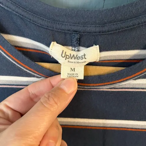 UpWest Striped Blue T