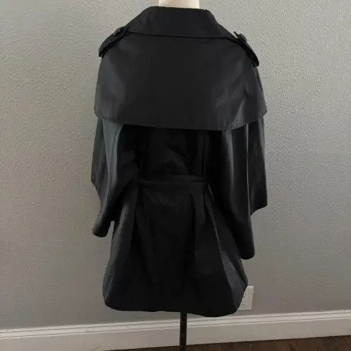 Betsey Johnson  Black Cape Poncho‎ Size Small