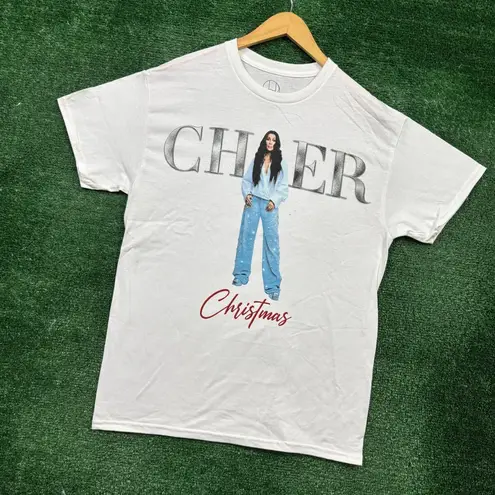 Cher Christmas Album Poster T-Shirt Size Medium