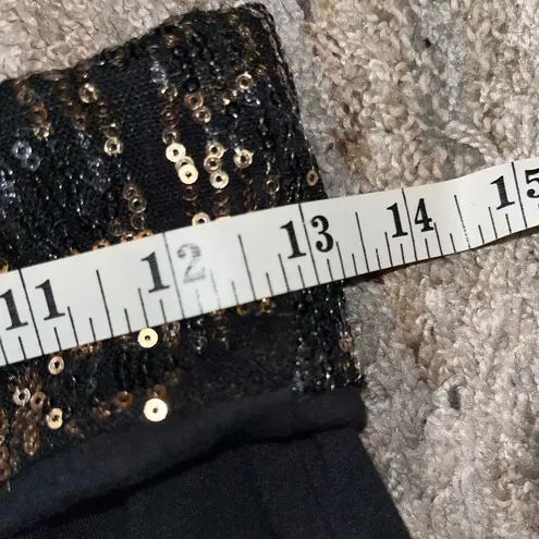 Eye Candy 2010s Black Flared fold over leggings