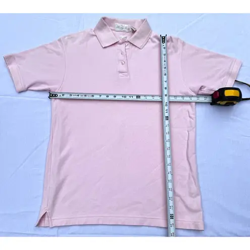 Heritage Cross Womens Polo Size Small Pink Short