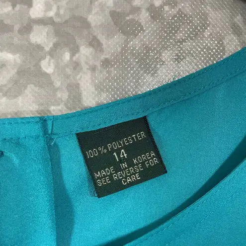 Boundary Waters Women's Turquoise Boxy Boat Neck Top