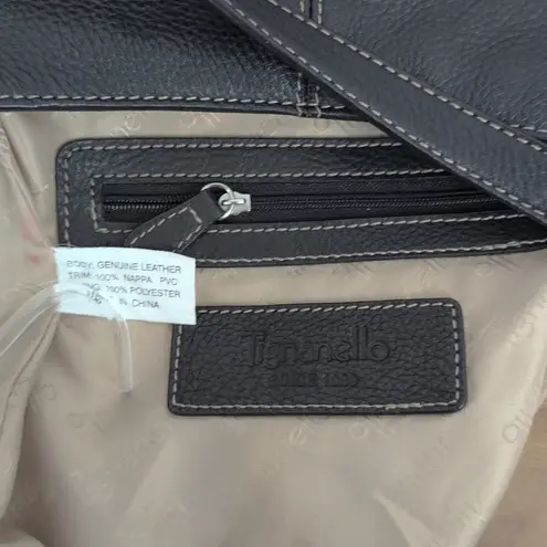 Tignanello Black Leather Cross