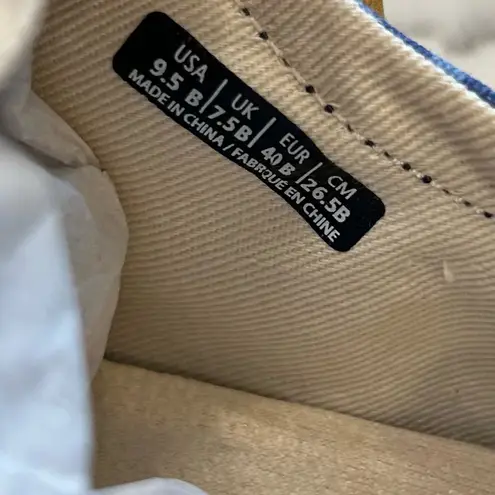 NWT Spenco Woman’s Santa Clara Blue Tie Dye Sneaker Shoe Size 9.5B