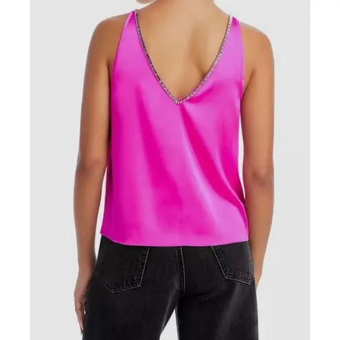Generation Love NEW NWT Women's Pink Marian Crystal Trim Tank Top Size Small