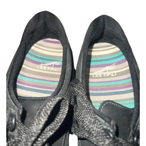 Dansco SAS Black Nero Walk Easy Lace Up Walking/Working Shoes size Size 9