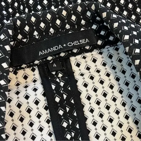 Amanda & Chelsea Diamond Print Blazer