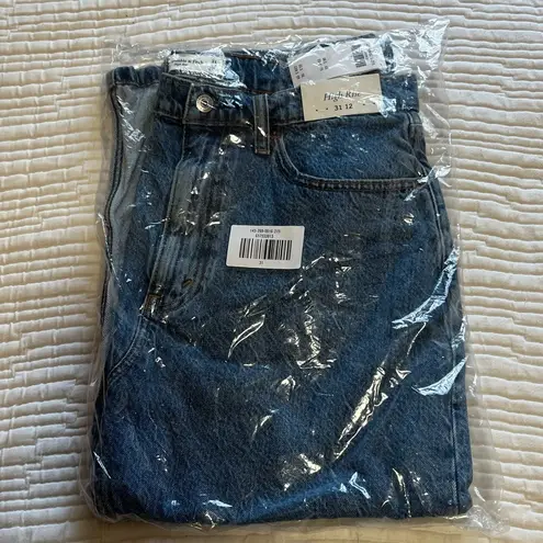 Abercrombie & Fitch Denim Midi Skirt