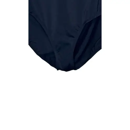 Trim Shaper Women Bikini Bottom Yoke Top Brief High Waist Slimming Black 20W NWT