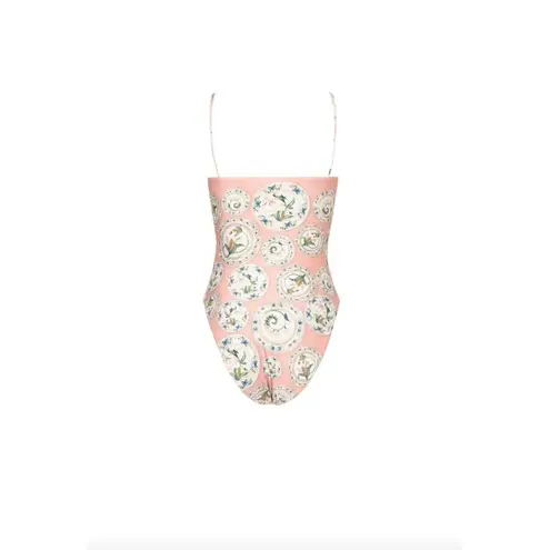 Agua by Agua Bendita Ebano Menaje One Piece Multicolor Womens Size XS Pink