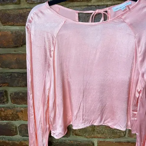 Grey Lab Pink Long Balloon Sleeve Tie