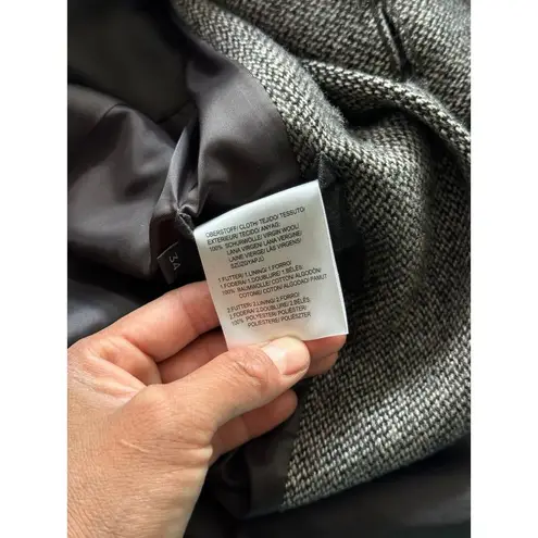 Marc O Polo Women's Gray Cosy Wool Long Coat Size 32