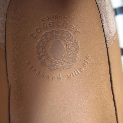 Bernhard Willhelm X Camper Womens 7.5 Patchwork Ballerina Flat White