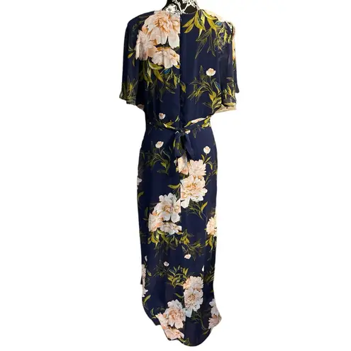 Luxology Blue Floral Dress