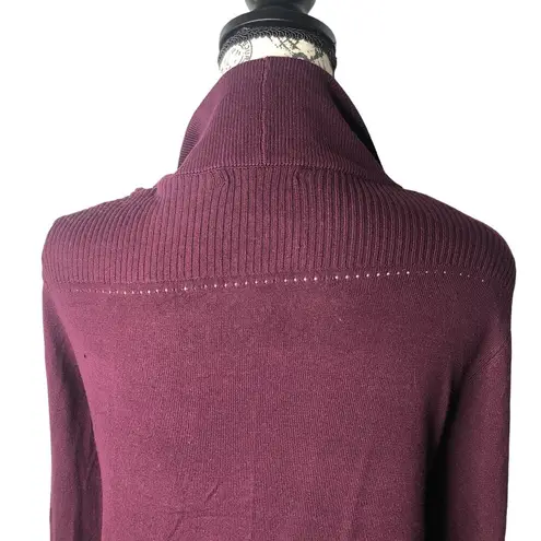 Staccato SMALL Ashter Cardigan - Stitch Fix Ribbed Detail Long Sleeve Shawl