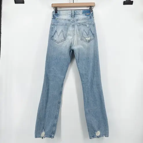 MOTHER Denim NWOT MOTHER SUPERIOR High Waisted Rider Skimp The Confession Distressed Jeans 26