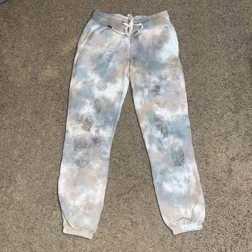 n:philanthropy Road Tie-Dye Distressed Joggers XS