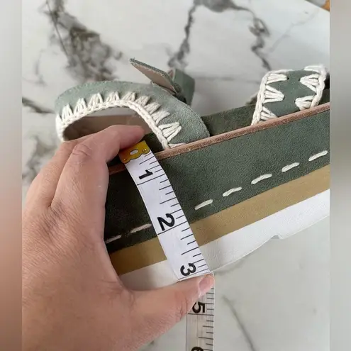 MOU PLATFORM CRISS CROSS UPPER - Platform sandals size 9