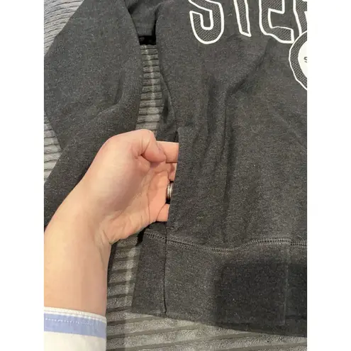 47 Brand Pittsburgh Steelers Sweatshirt 47 Gray Crew Neck Women's XLarge NFL PGH Logo