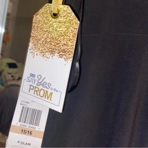 Say Yes To The Prom Embellished Spaghetti Strap Sweetheart Neckline Prom Dress