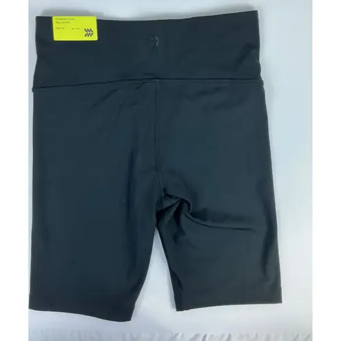 All In Motion NWT Dynamic Flex Black Bike Shorts High Rise Athletic Activewear