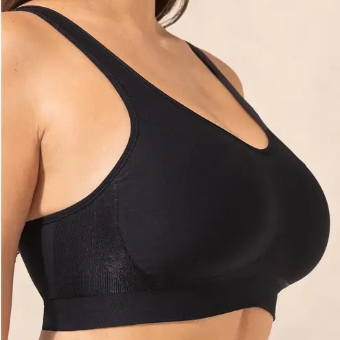Truekind Daily Comfort Wirefree Shaper Bra Black Size L Size L
