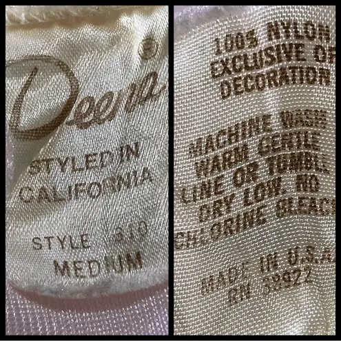 Vintage 70s Cottagecore Pastel Pink Nightgown. S/M. Embroidered Floral Grandma Size M