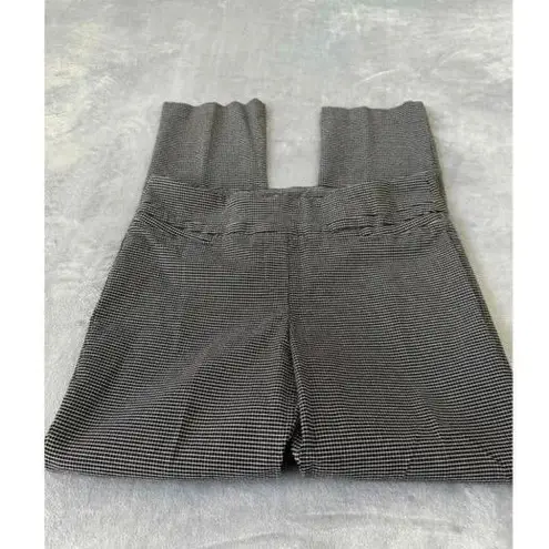Hilary Radley Black & White Check Slim Fit Ankle Trousers Women’s Size 10