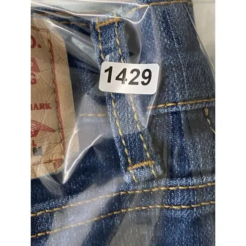 Levi's  Womens's Classic 512 Slim tapered medium jeans raw hem sz 10M‎