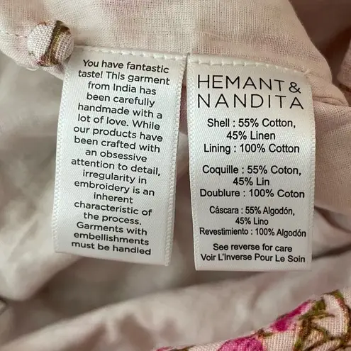 Hemant and Nandita Hera Crop Top in Orchid Pink Women’s Sz M