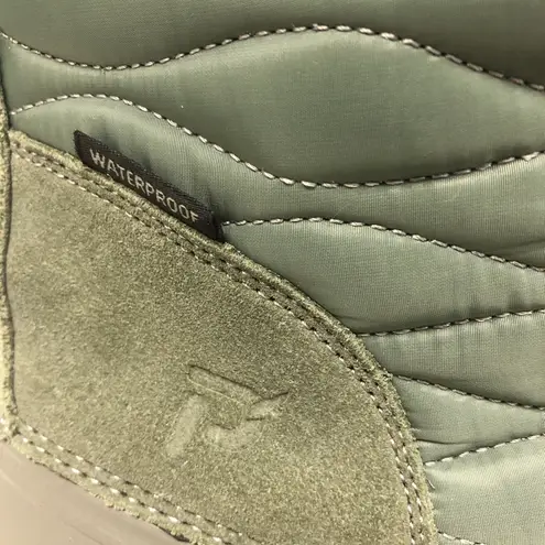 Propet Ingrid Lace Up Snow Womens Size 12 Casual Boots Wild Thyme Sage Green