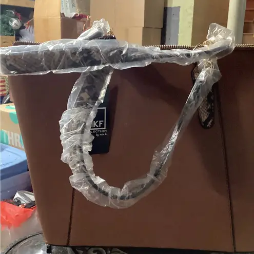 MKF Collection Tan Tote Bag Brown