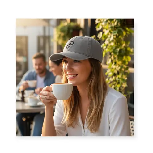 new Poshmark ✫彡 Limited Edition Logo Embroidered Dad Hat Baseball Cap ✫彡 Unisex Gray