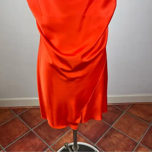 Nanushka Emila Minidress in Blood Orange Size L
