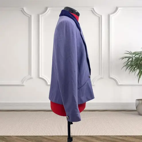 Pendleton Vintage 100% Virgin Wool Blazer with Velour Collar Size 8