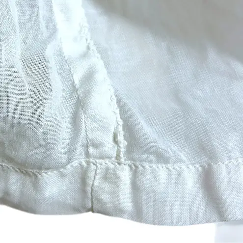 Boutique Vintage Shirt Women Large Red Black White Embroidered Snow Holiday Puffy *FLAW