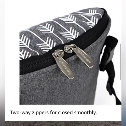 Lekebaby bottle/breastmilk cooler bag Gray Size OS