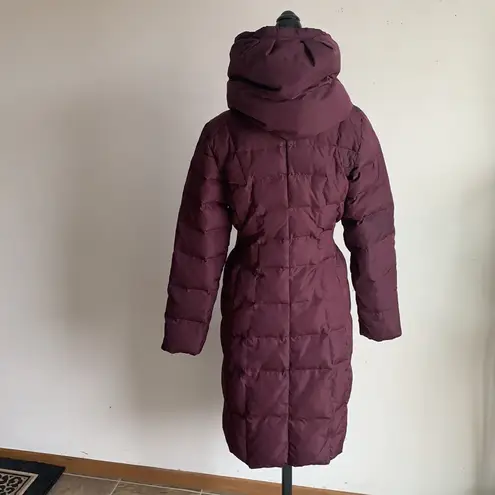 Cole Haan  Merlot Goose Down Puffer Coat