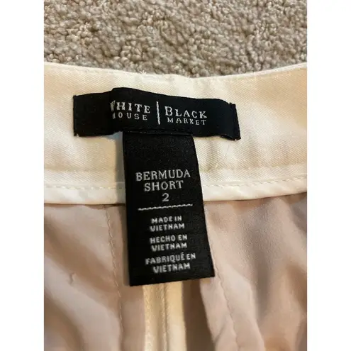 White House | Black Market  White Bermuda Shorts 2