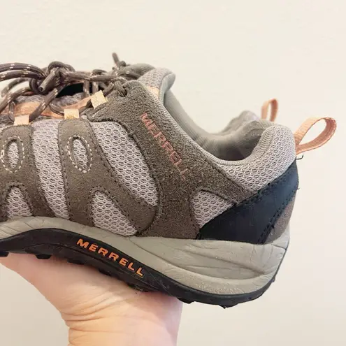 Merrell Depart Dark Women Size 10 Gull Gray Hiking Outdoor Shoes J535264 Granola