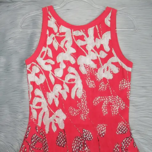 Nic+Zoe Terrace Twirl Fit & Flare Knit Dress Women’s Size Small