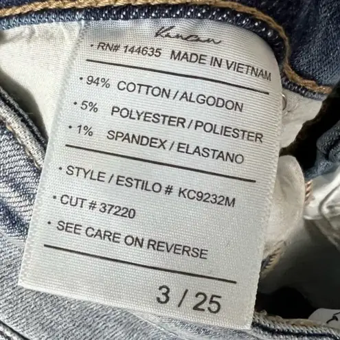 KanCan Andrea High Waisted Mom Jean Blue Size 25